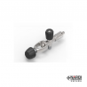 PA112-209 Hand wheel valve with over pressure valve INT 200 (YOKE) (max 250 BAR)