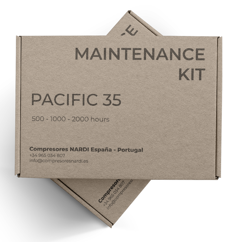 Kit de mantenimiento PACIFIC 35 500-1000-2000 horas