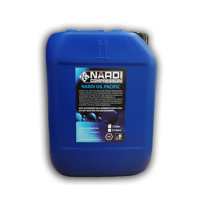 Oil for High Pressure Piston Compressors 5L. - NARDI PACIFIC